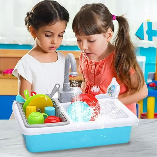 Kitchen Sink Toy for Kids - Bachon Ka Pretend Play Kitchen Set