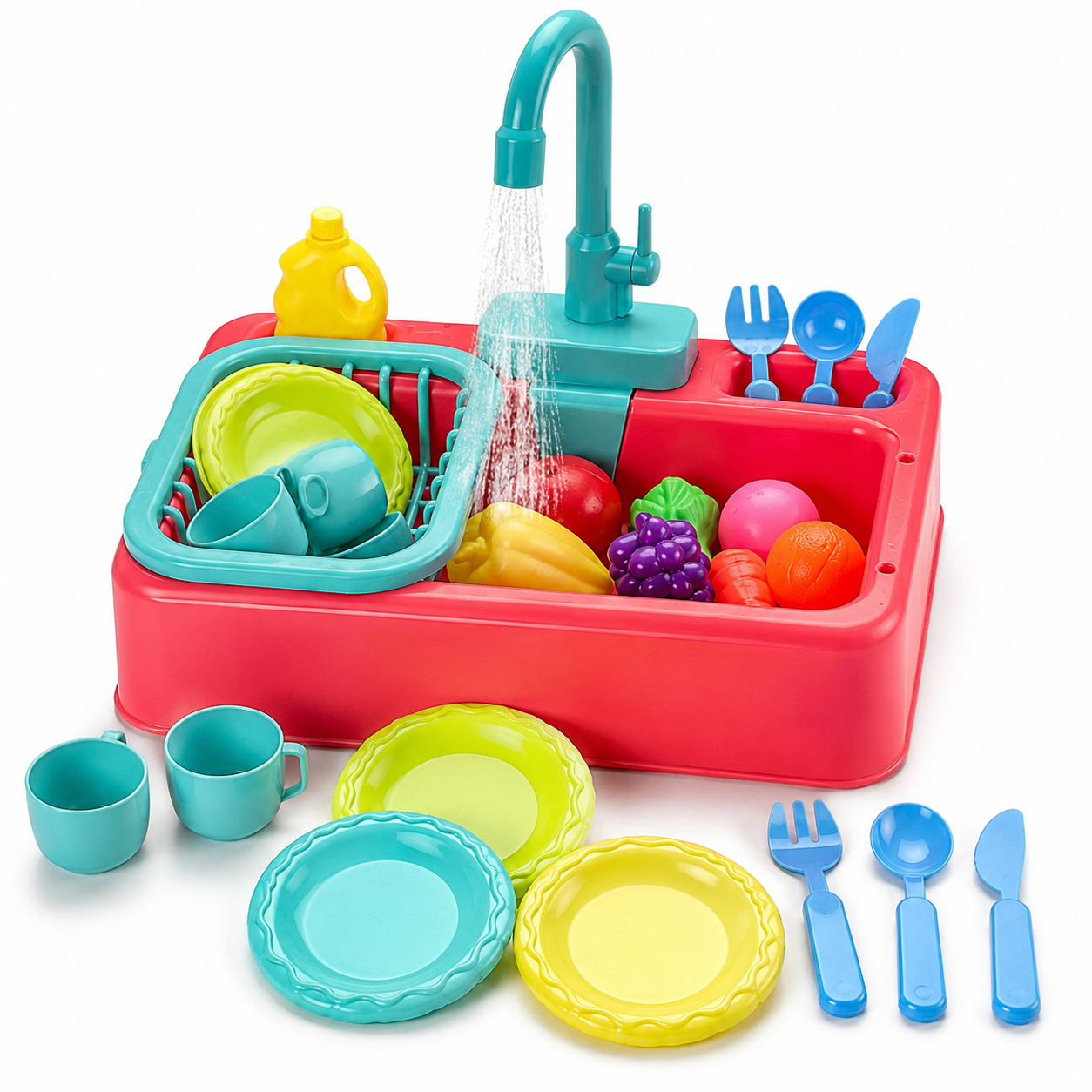 Kitchen Sink Toy for Kids - Bachon Ka Pretend Play Kitchen Set