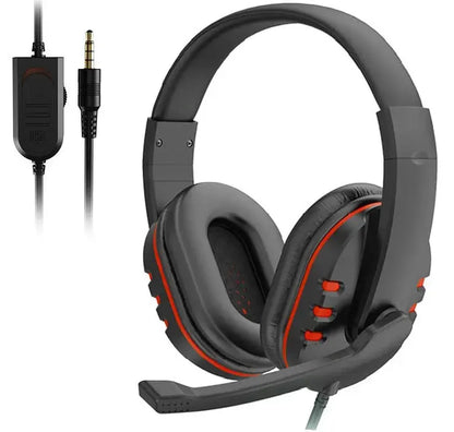 Headset With Microphone | Active Noise-Cancellation | 3.5 mm Input