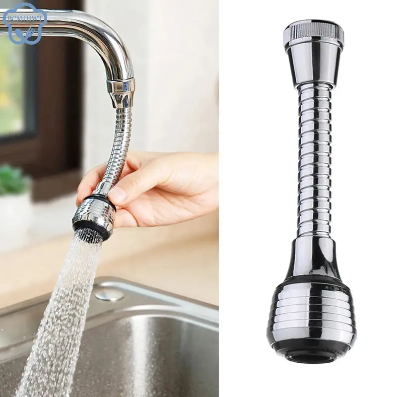 Kitchen Gadgets 2 Modes 360 Rotatable Bubbler High Pressure Faucet Extender Water Saving Bathroom Kitchen Accessories Supplies Zarorat