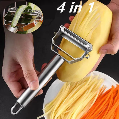 Multifunctional Vegetable Peeler | Stainless Steel Zarorat