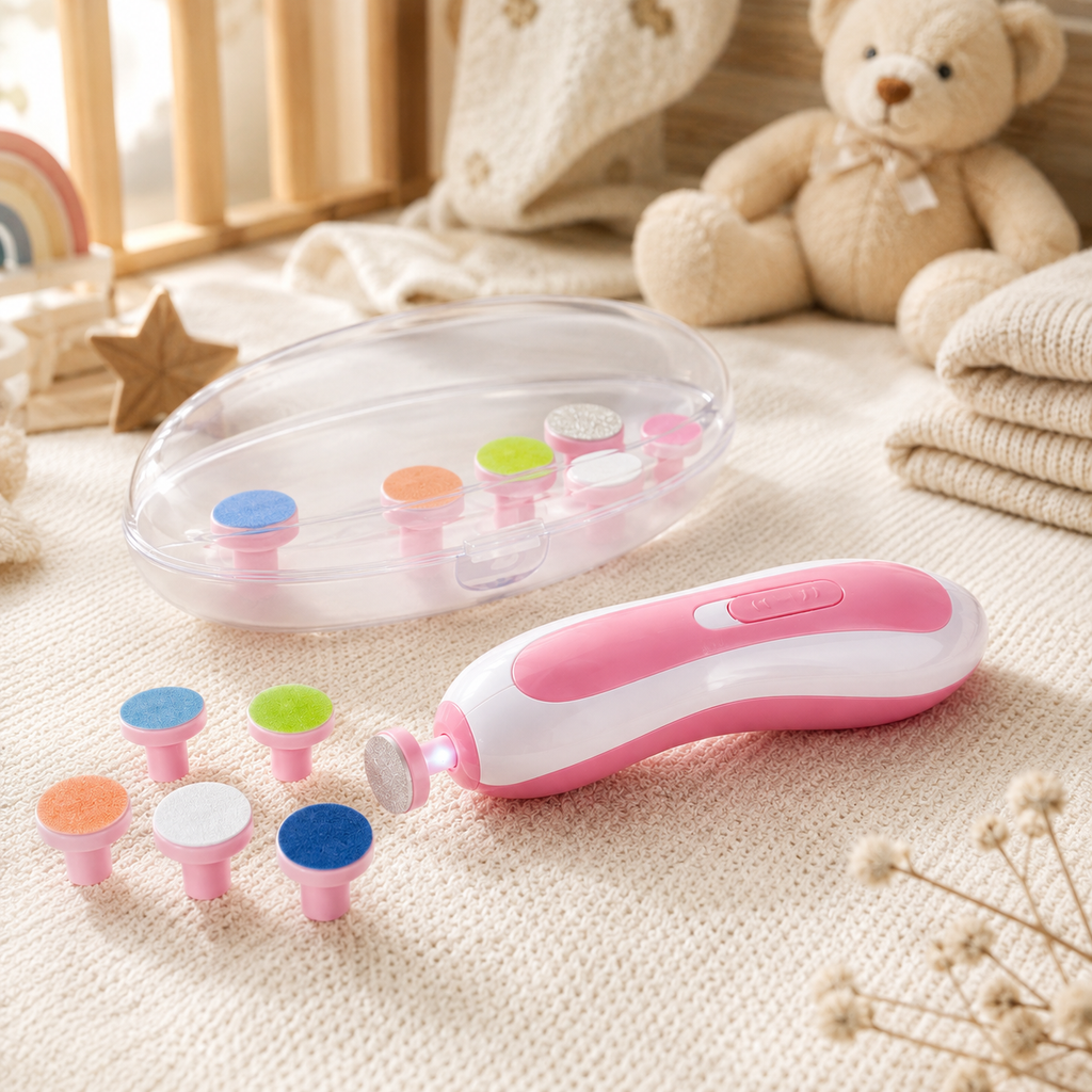 Baby Electric Nail Trimmer - Safe Nail Care for Newborns