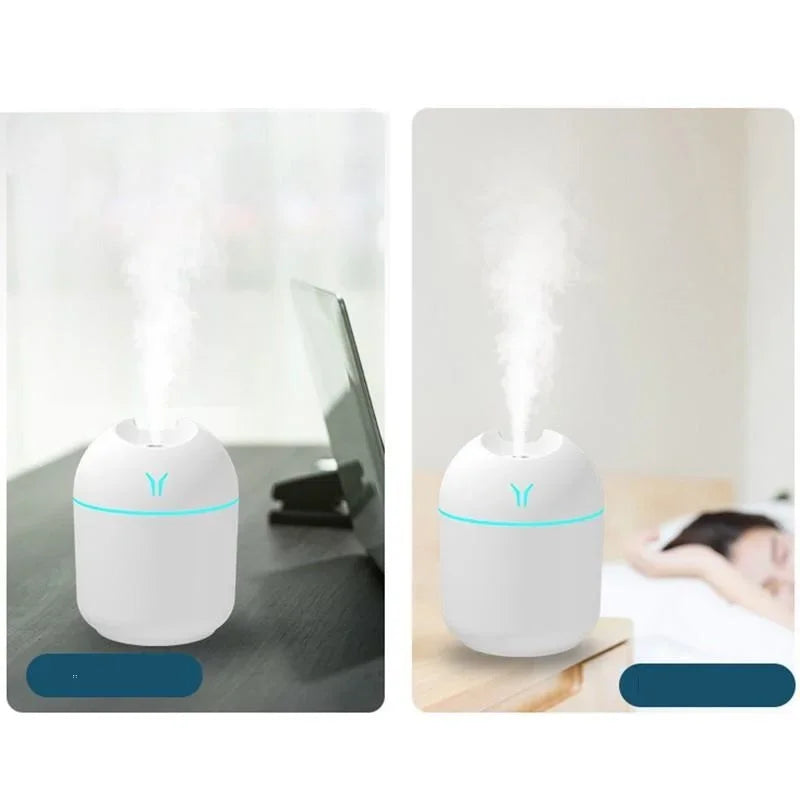 250ML Humidifier Mini Aromatherapy Humidifiers Diffusers For Home Romantic Light USB Essential Oil Diffuser Car Purifier Air Zarorat