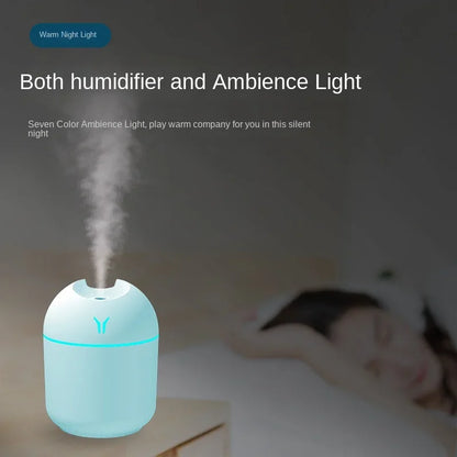 250ML Humidifier Mini Aromatherapy Humidifiers Diffusers For Home Romantic Light USB Essential Oil Diffuser Car Purifier Air Zarorat