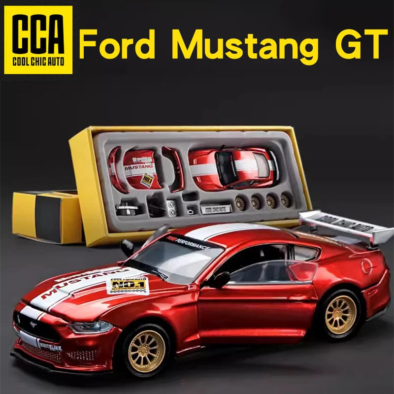 1/42 2018 Ford Mustang GT Alloy Model Car | Metal | Assembly Needed Zarorat