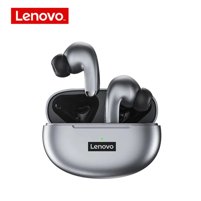 Lenovo LP5 TWS Bluetooth Earphone 9D Stereo HiFi Sports Waterproof Wireless Earbuds for iPhone 13 Xiaomi Bluetooth Headphones Zarorat