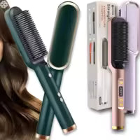 Electric Hair Comb Straightener - Ceramic Styling Comb
