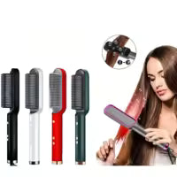 Electric Hair Comb Straightener - Ceramic Styling Comb