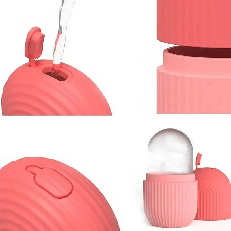 Silicon Ice Roller - Facial Skincare & Massage Roller