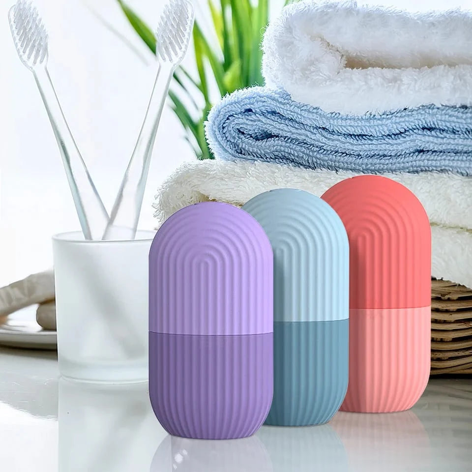 Silicon Ice Roller - Facial Skincare & Massage Roller