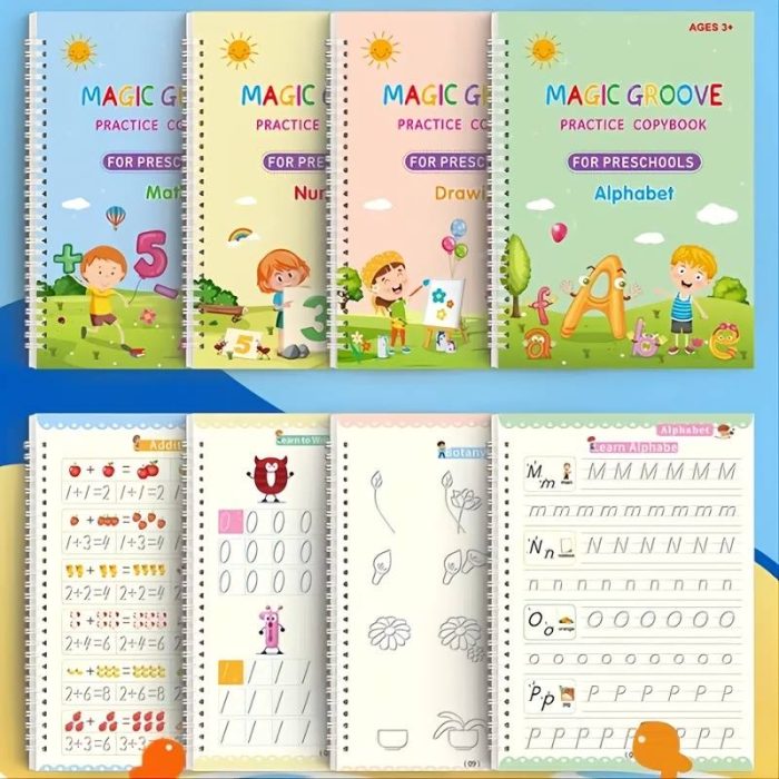 Sank Magic Copy Book - Bachon Ki Reusable Practice Book