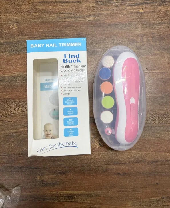 Baby Electric Nail Trimmer - Safe Nail Care for Newborns