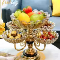 Dry Fruit Plate - Elegant Serving Plate for Nuts & Snacks