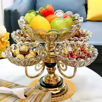 Dry Fruit Plate - Elegant Serving Plate for Nuts & Snacks