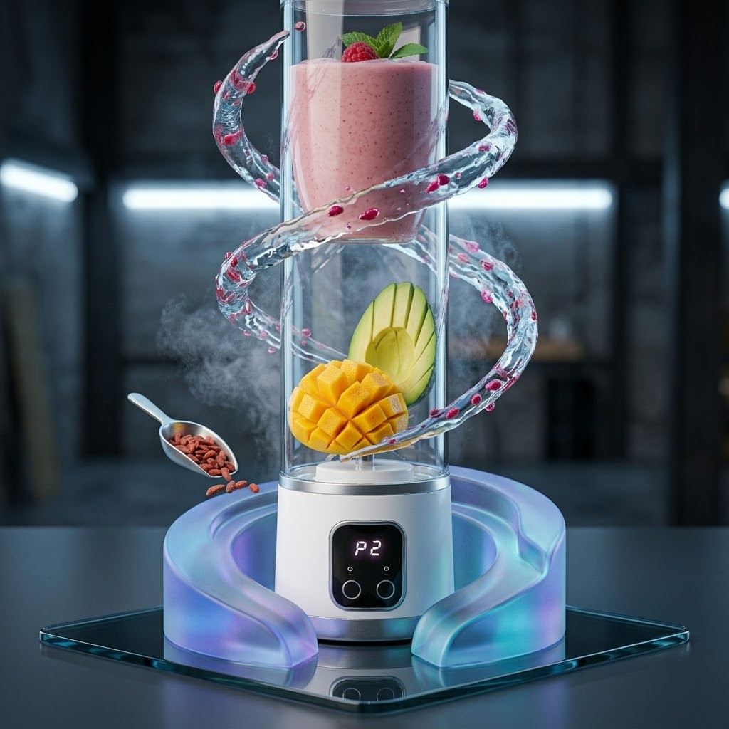 Chargeable Portable Juicer - Cordless Rechargeable Fruit Blender