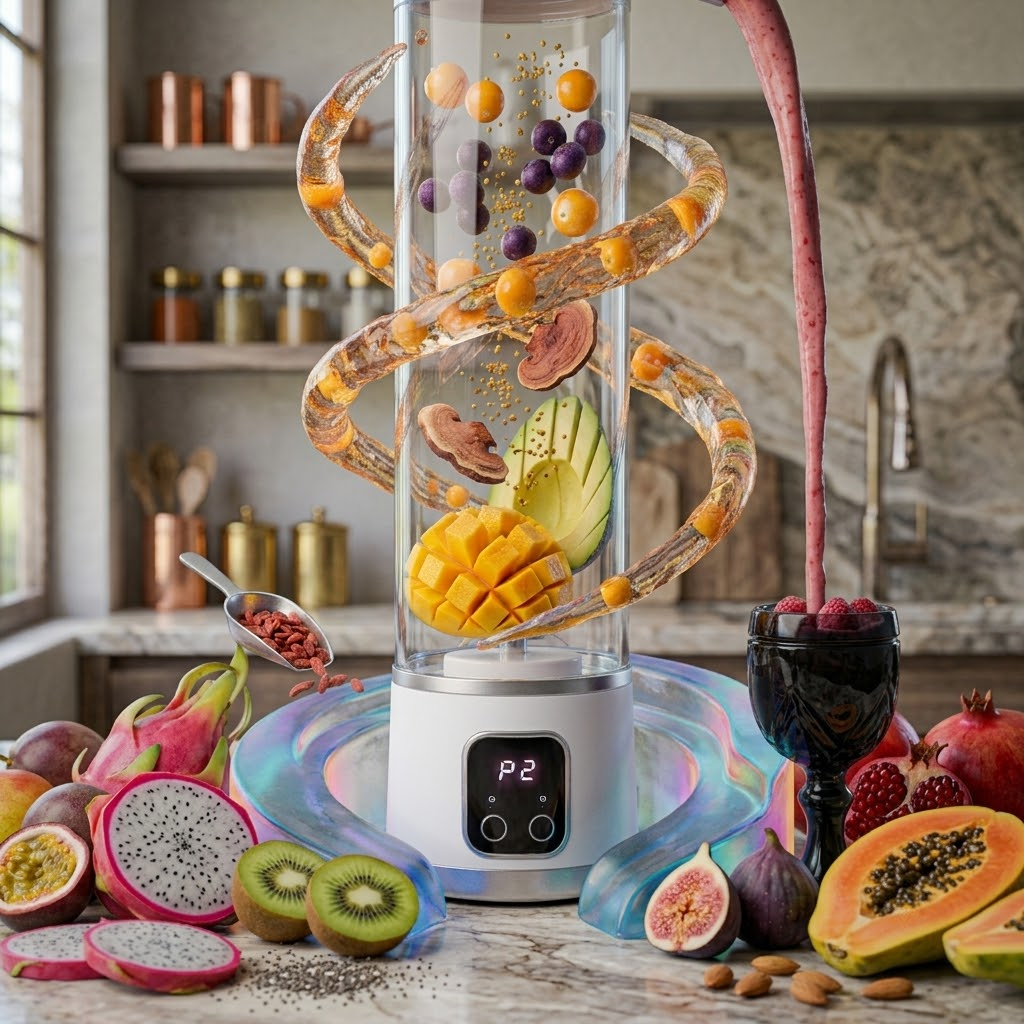 Chargeable Portable Juicer - Cordless Rechargeable Fruit Blender