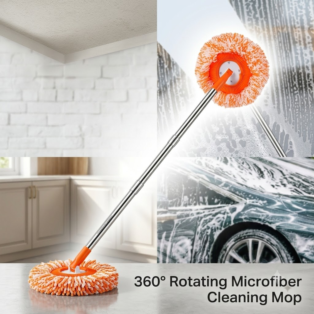 Wall Cleaner Mop - Deewaron Ki Safai Ke Liye Mop
